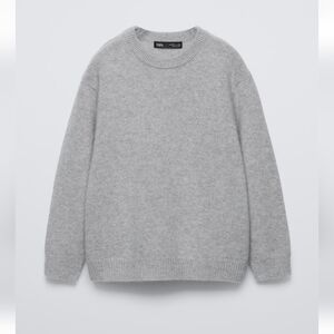 Zara Cashmere Crew Neck Sweater